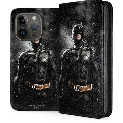 The Dark Knight Rises Batman Poster iPhone 15 Pro Folio Case